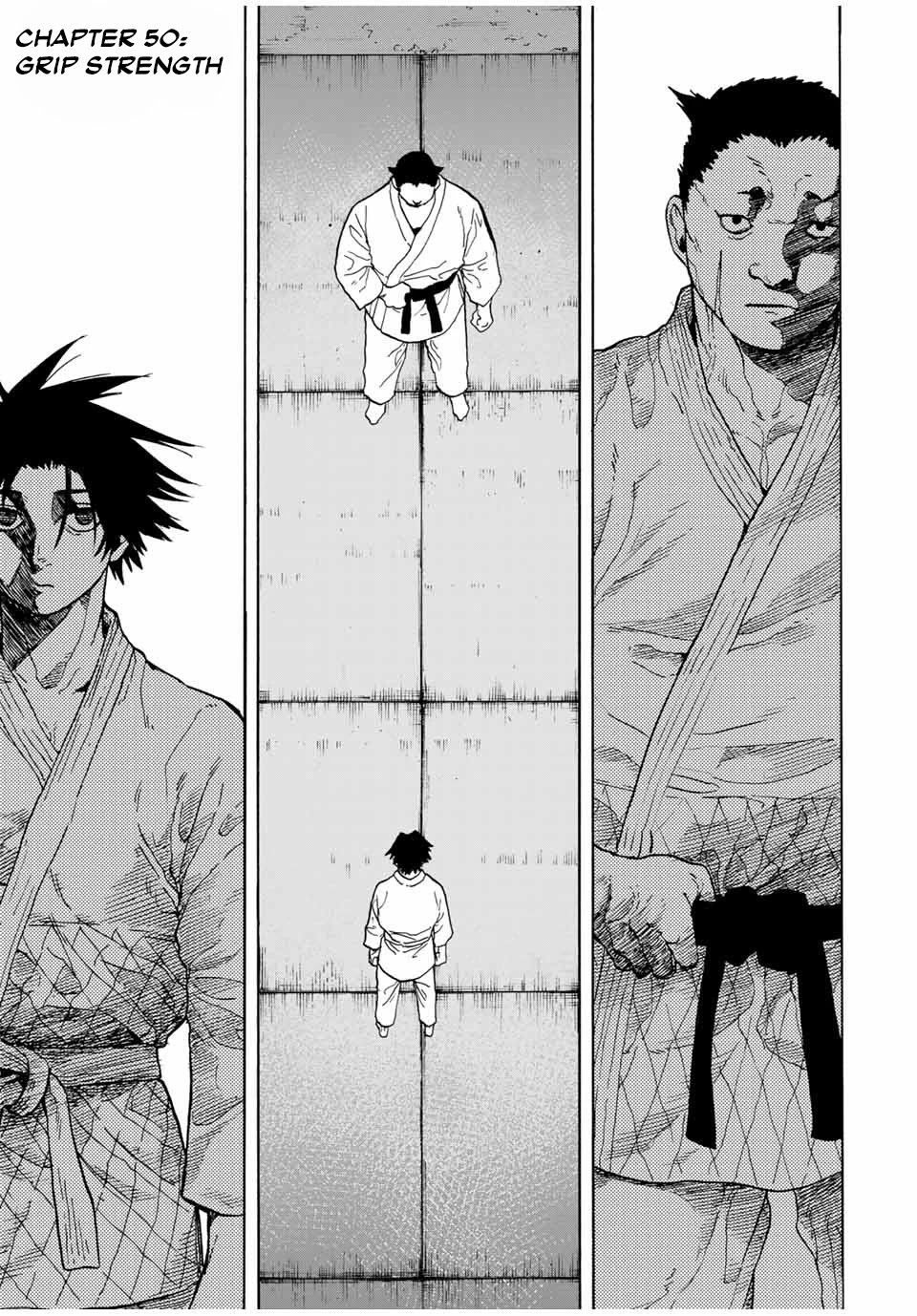 Juujika no Rokunin Chapter 50 page 1 - Chapter 50: Grip Strength