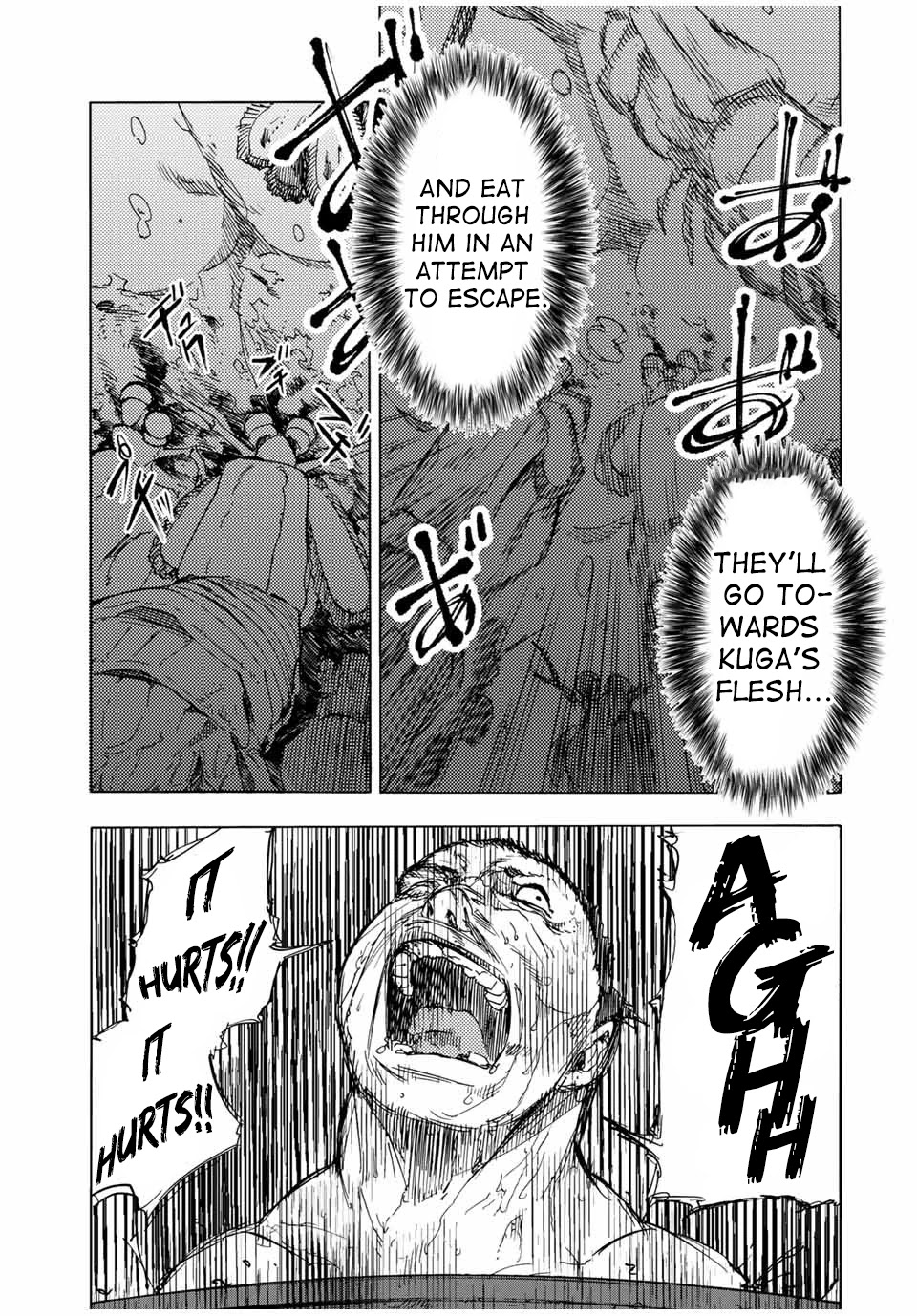 Juujika no Rokunin Chapter 52 page 11 - Chapter 52: Carnivorous Mantis Shrimp