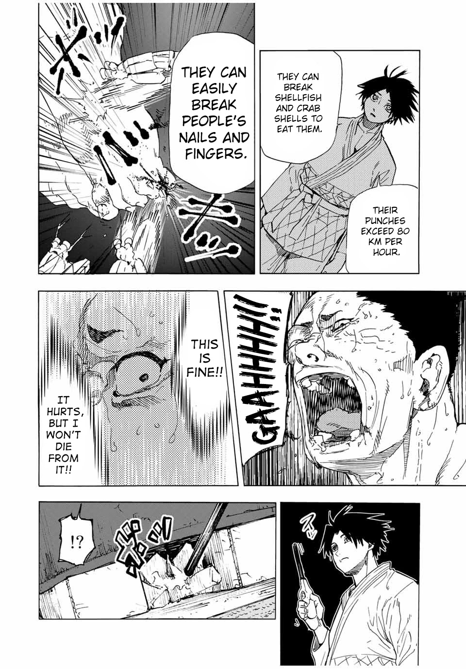 Juujika no Rokunin Chapter 52 page 6 - Chapter 52: Carnivorous Mantis Shrimp