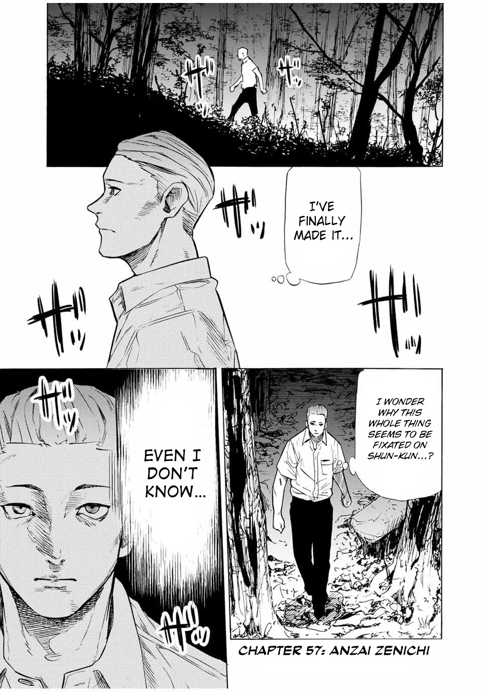 Juujika no Rokunin Chapter 57 page 1 - Chapter 57: Anzai Zenichi