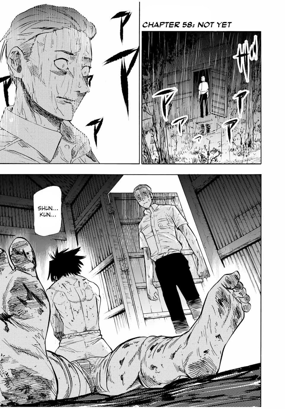 Juujika no Rokunin Chapter 58 page 1 - Chapter 58: Not Yet