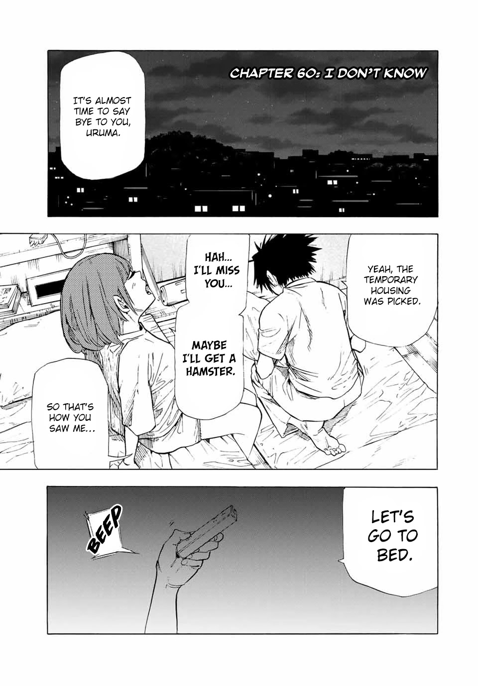 Juujika no Rokunin Chapter 60 page 1 - Chapter 60: I don't know