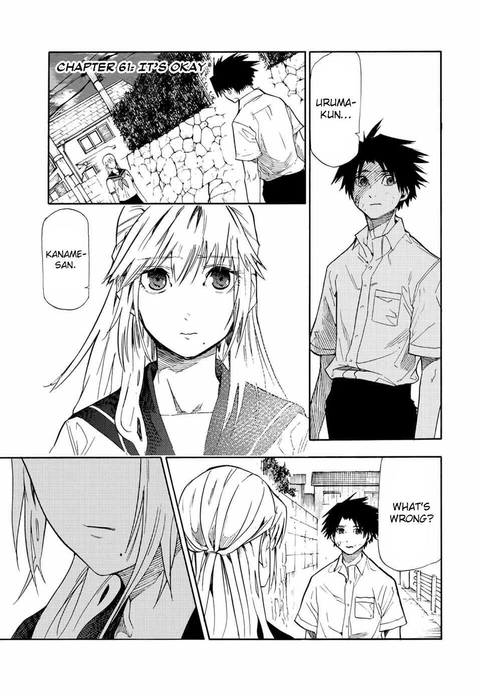 Juujika no Rokunin Chapter 61 page 1 - Chapter 61: It's Okay