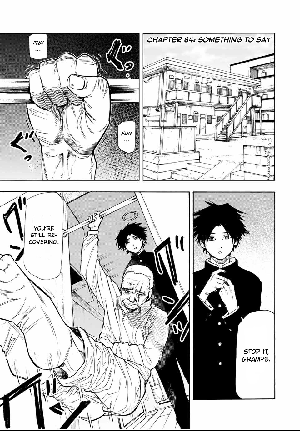 Juujika no Rokunin Chapter 64 page 1 - Chapter 64: Something to Say