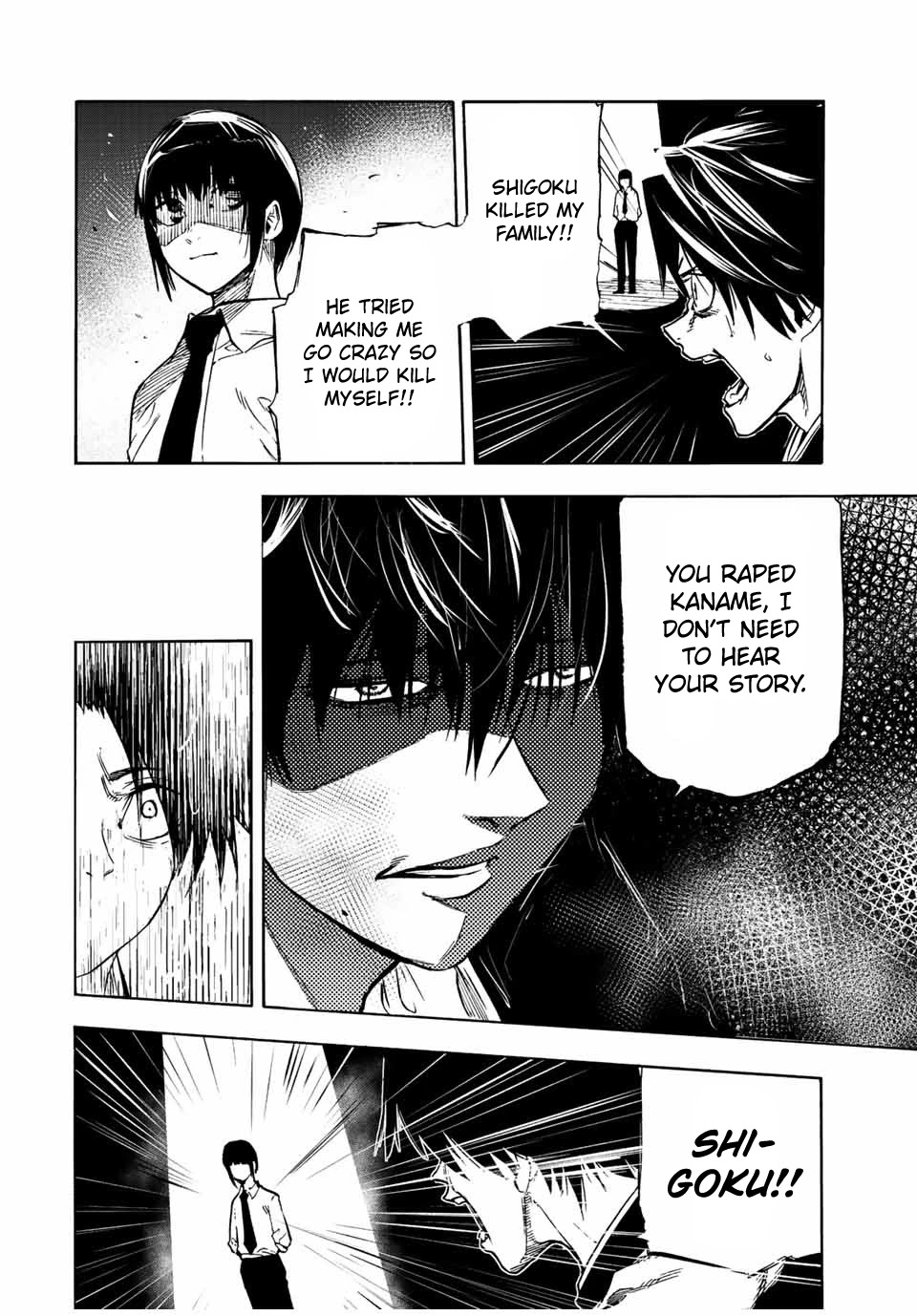 Juujika no Rokunin Chapter 72 page 4 - Chapter 72: Rock, Paper, Scissors