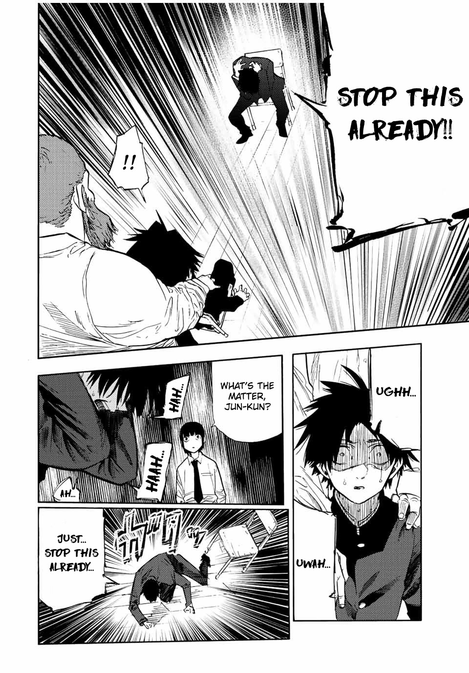 Juujika no Rokunin Chapter 73 page 8 - Chapter 73: Sense of Pain