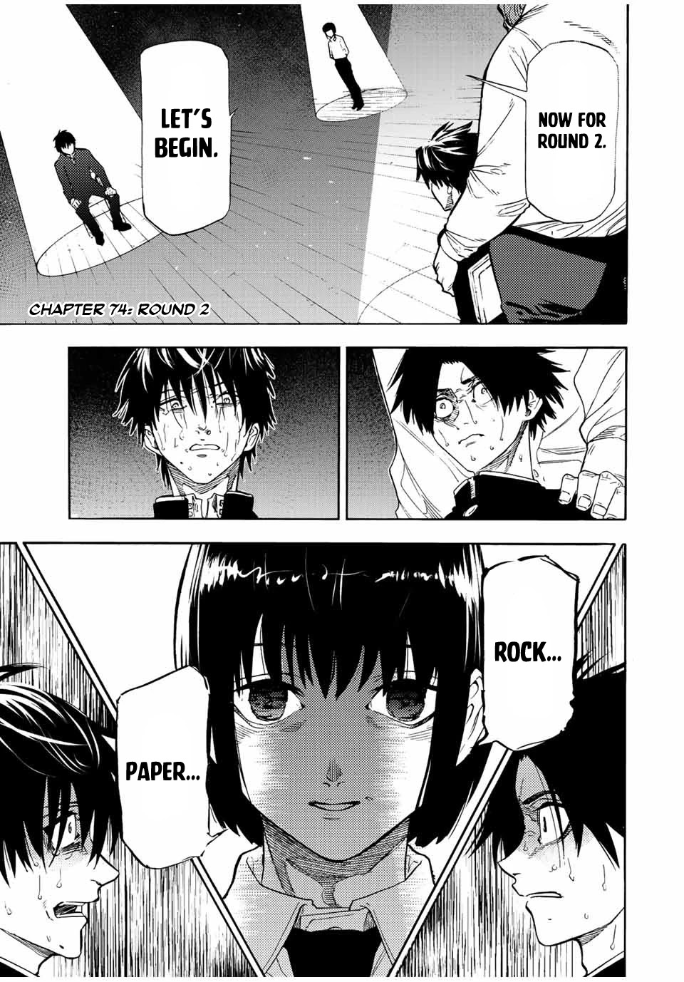 Juujika no Rokunin Chapter 74 page 1 - Chapter 74: Round 2