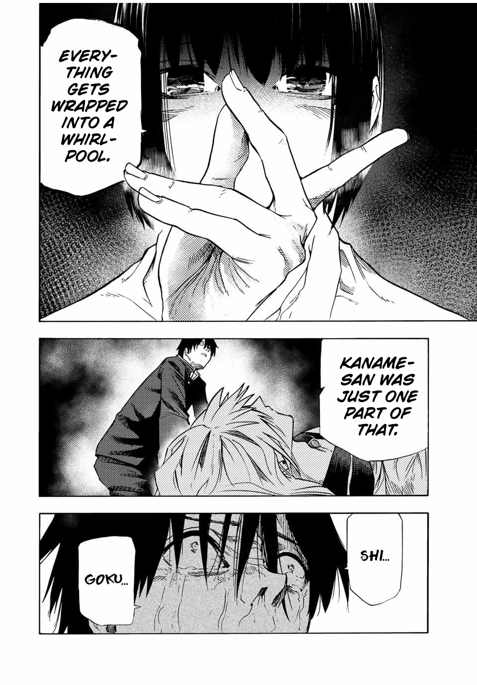 Juujika no Rokunin Chapter 75 page 10 - Chapter 75: Jun and Kaname