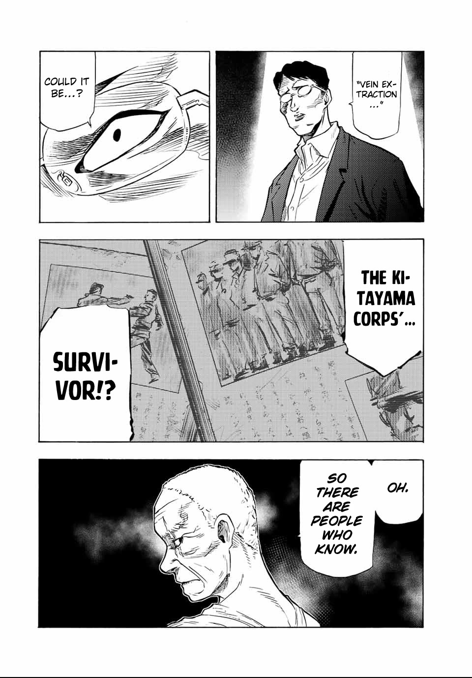Juujika no Rokunin Chapter 78 page 12 - Chapter 78: Kitayama Corps Survivor