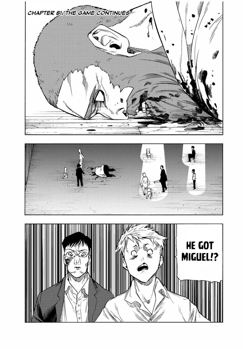Juujika no Rokunin Chapter 81 page 1 - Chapter 81: The Game Continues