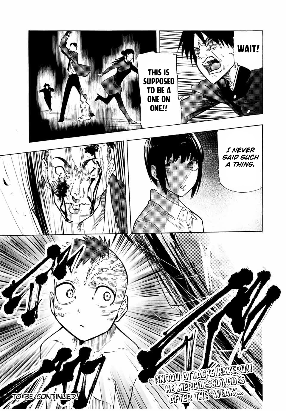 Juujika no Rokunin Chapter 82 page 13 - Chapter 82: Andou's Belief