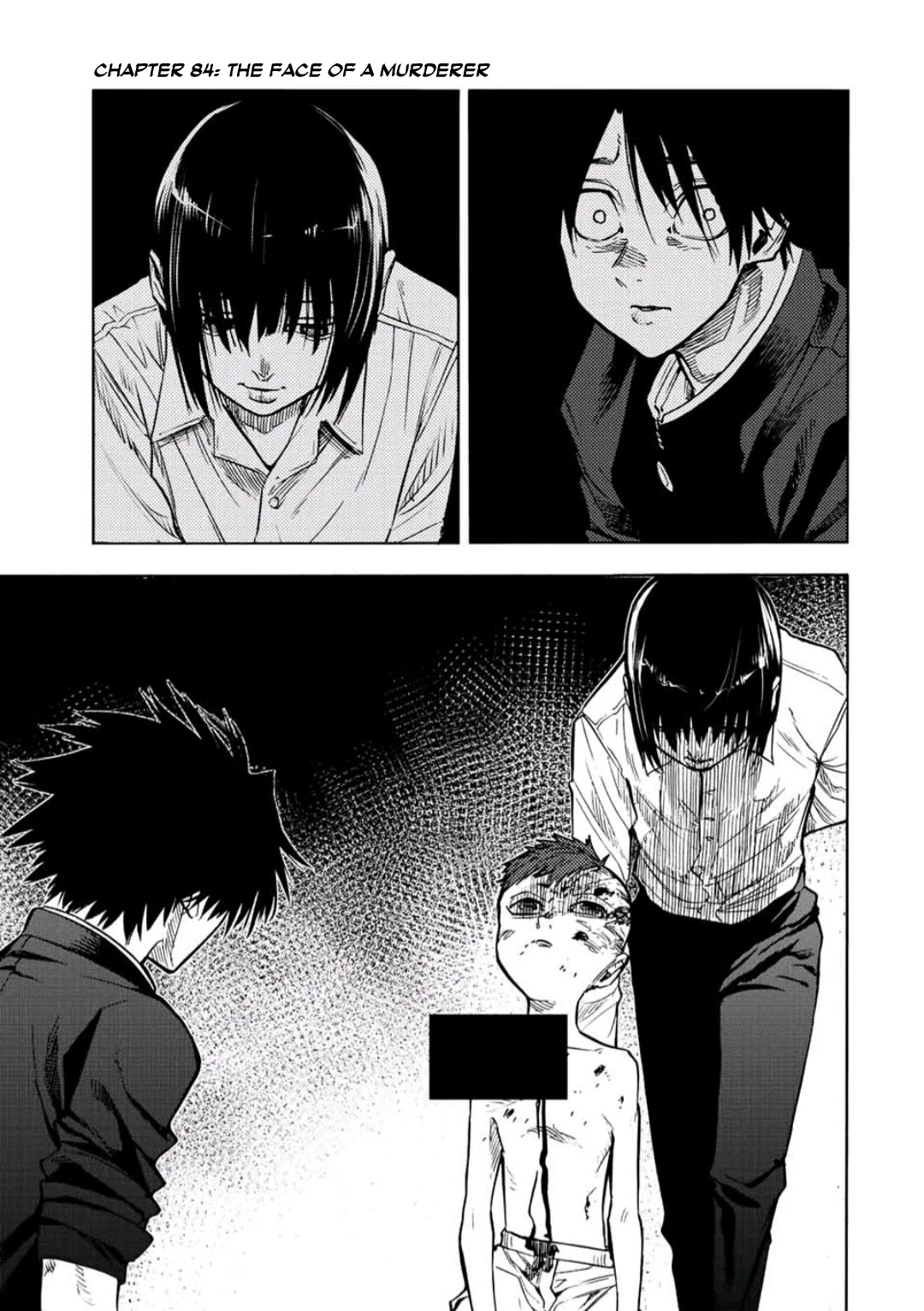 Juujika no Rokunin Chapter 84 page 1 - Chapter 84: The Face of a Murderer