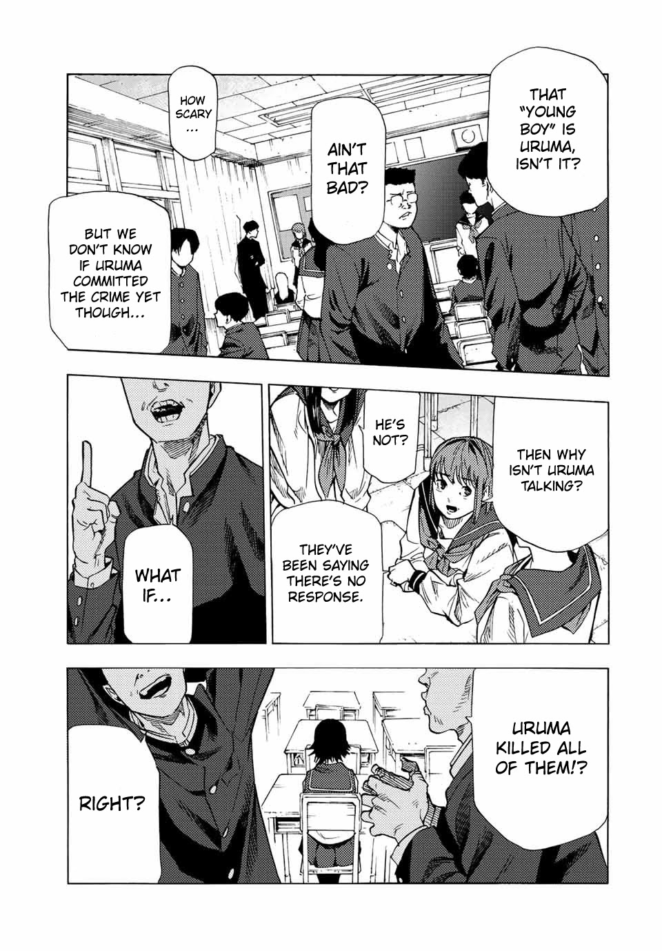 Juujika no Rokunin Chapter 87 page 3 - Chapter 87: I Won't Forgive You