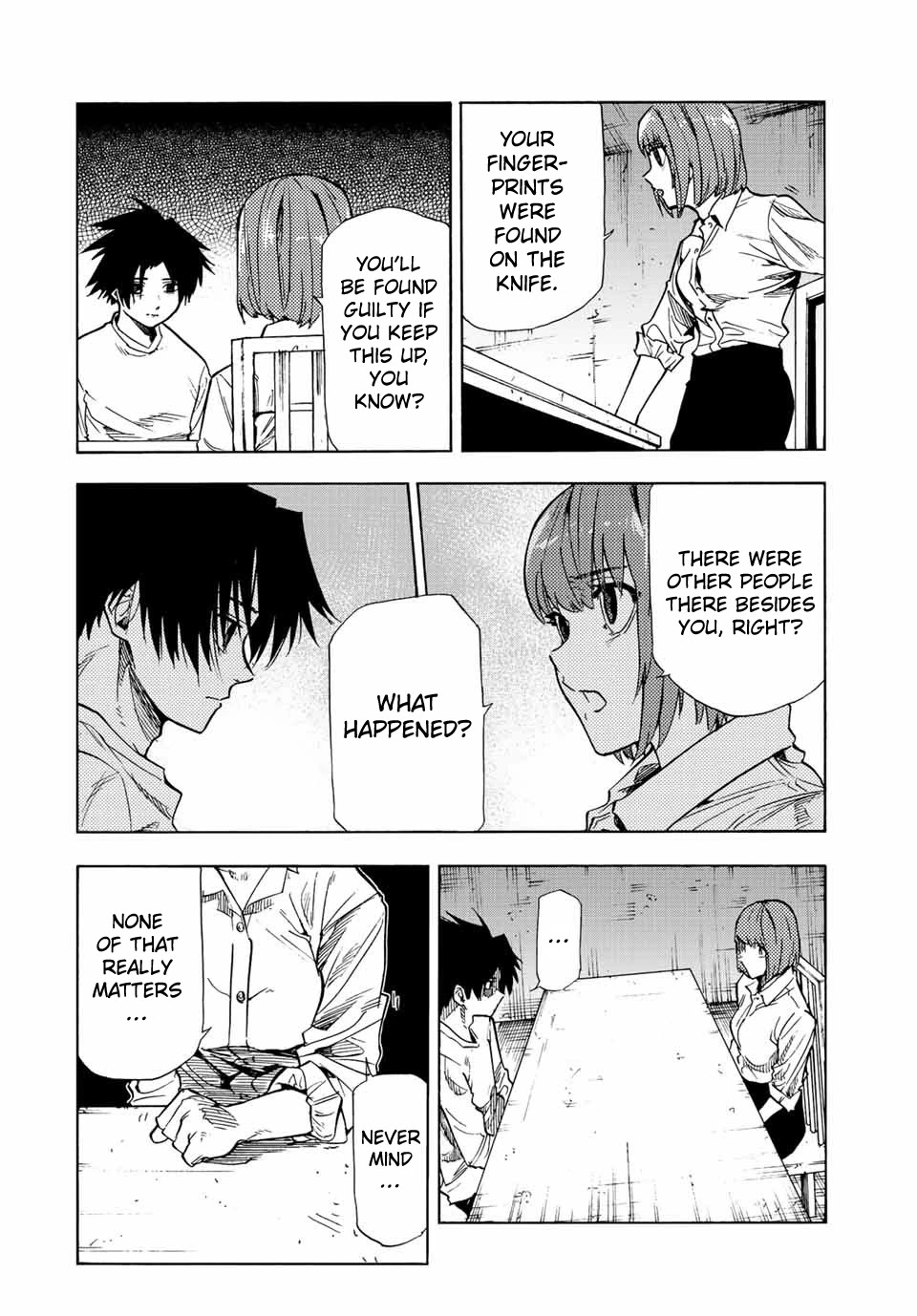Juujika no Rokunin Chapter 87 page 8 - Chapter 87: I Won't Forgive You