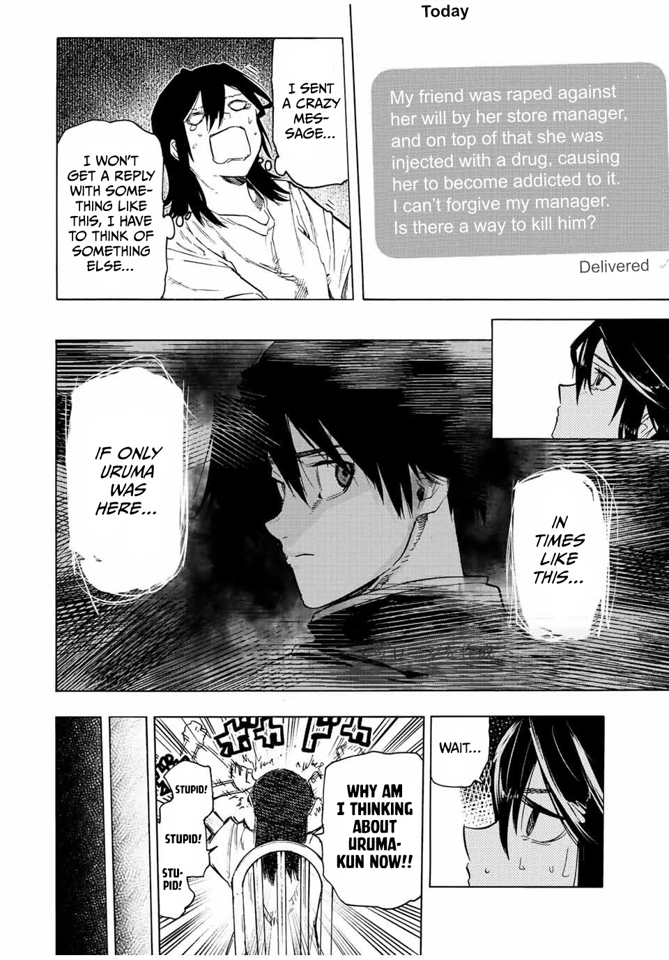 Juujika no Rokunin Chapter 90 page 12 - Chapter 90: Stimulant Addiction