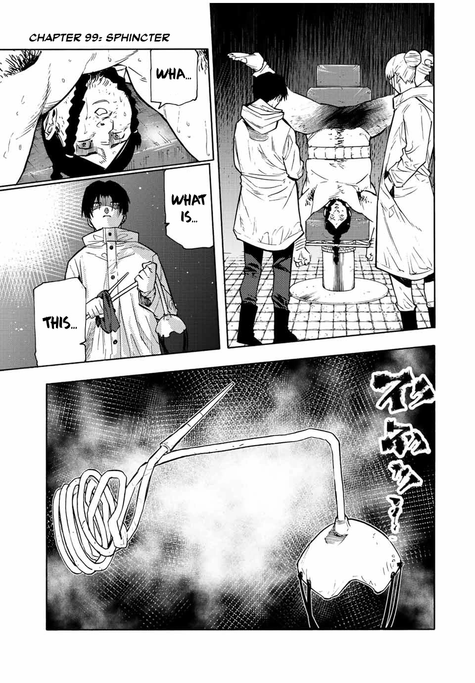 Juujika no Rokunin Chapter 99 page 1 - Chapter 99: Sphincter