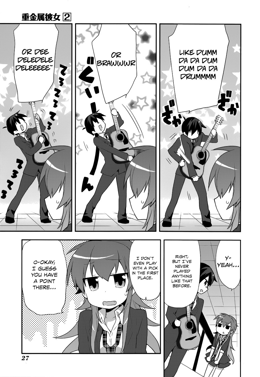 Juukinzoku Kanojo Chapter 10 page 11 - Chapter 10: Is This Heavy Metal?