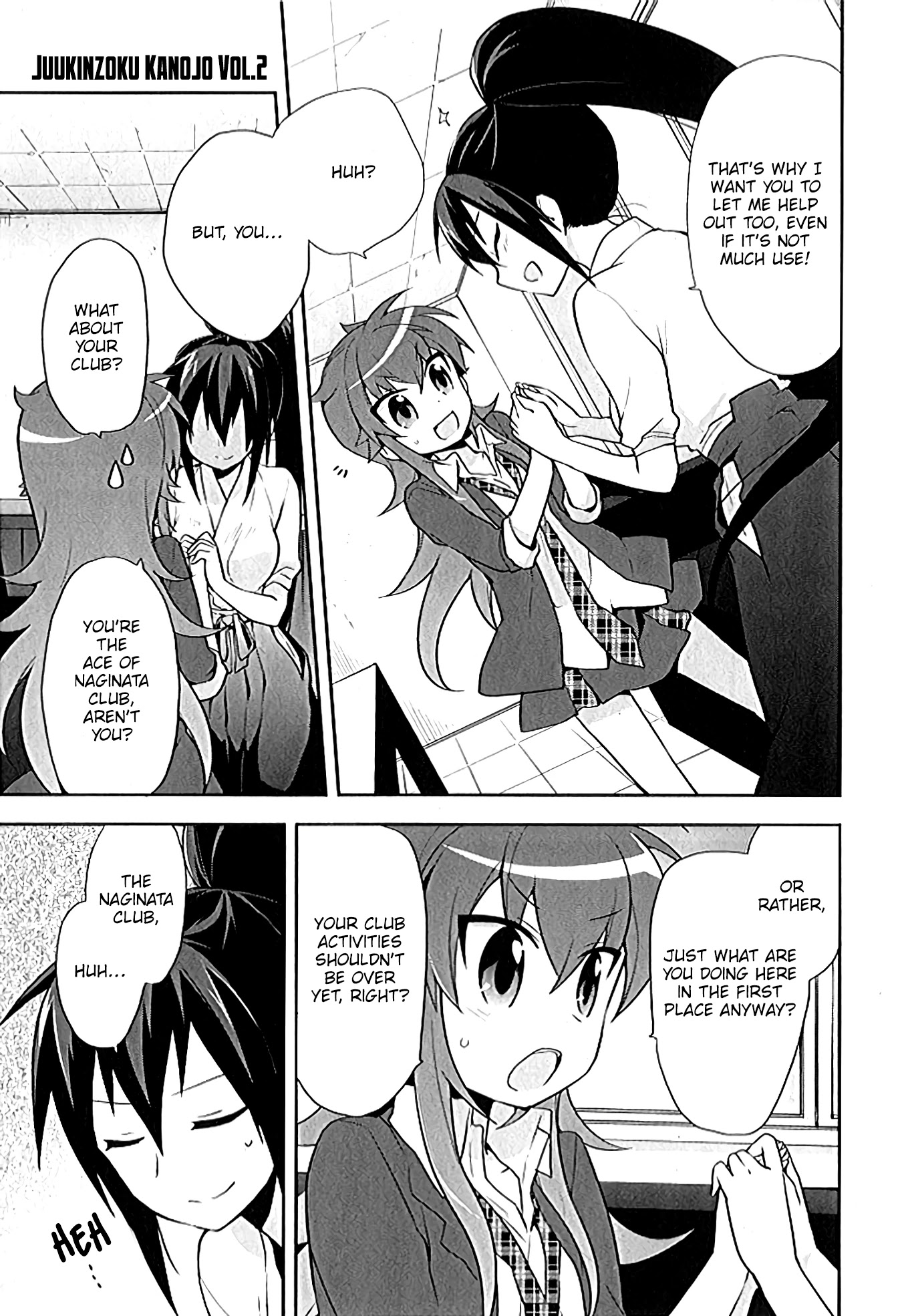 Juukinzoku Kanojo Chapter 12 page 10 - Chapter 12: Because I made them cry!