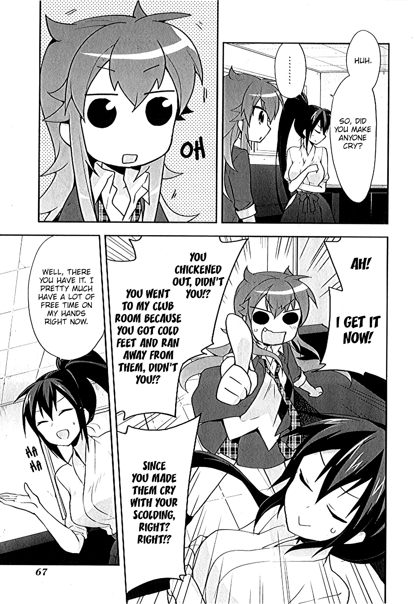 Juukinzoku Kanojo Chapter 12 page 12 - Chapter 12: Because I made them cry!