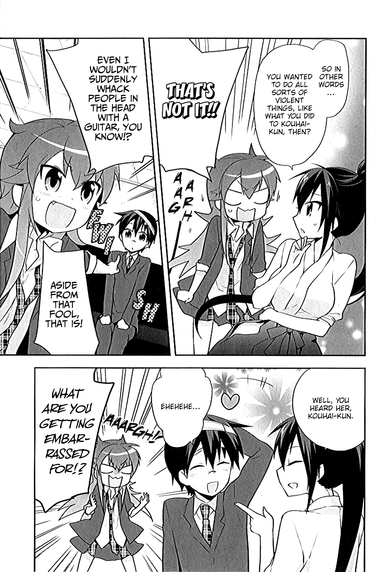 Juukinzoku Kanojo Chapter 12 page 8 - Chapter 12: Because I made them cry!