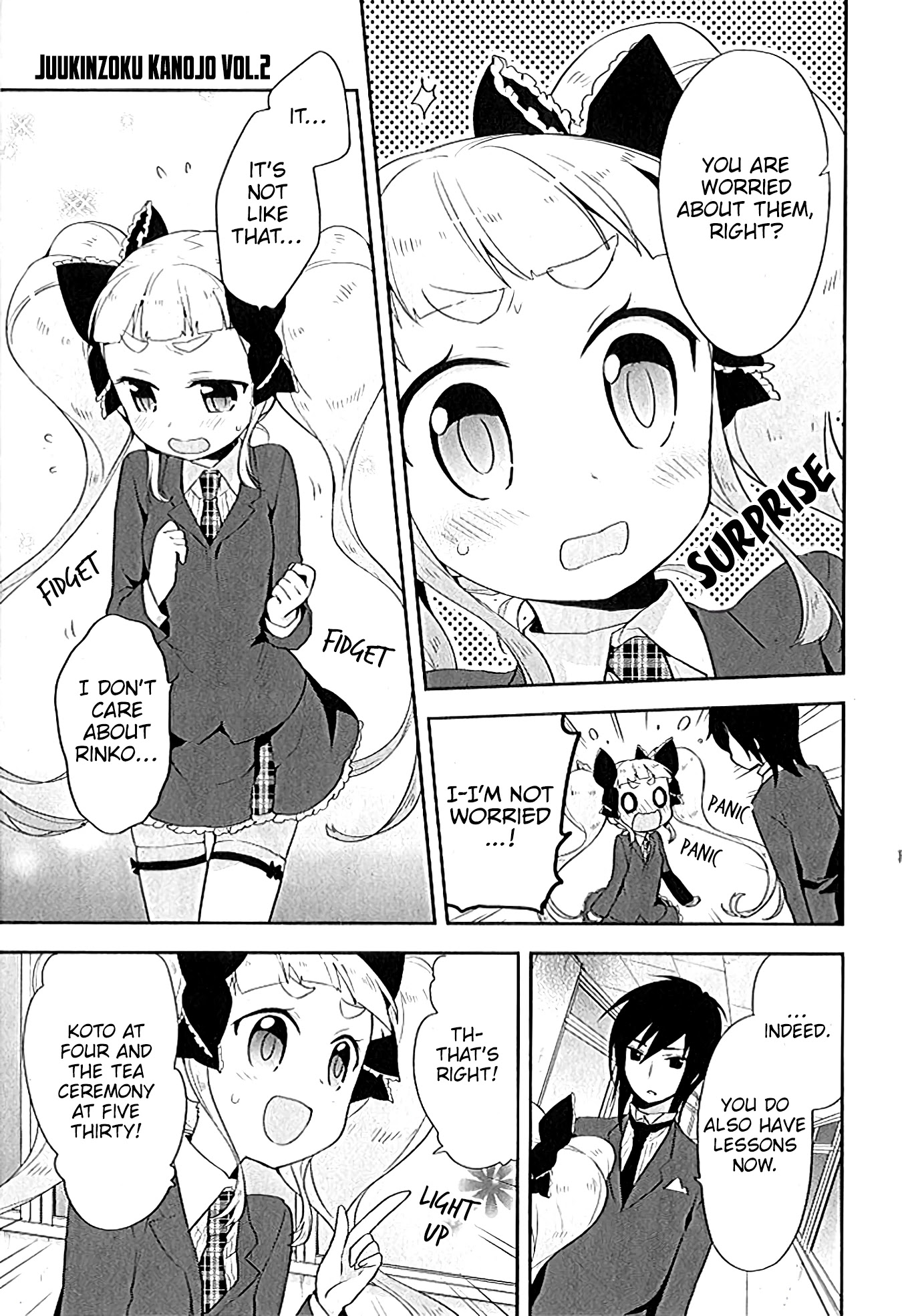 Juukinzoku Kanojo Chapter 13 page 8 - Chapter 13: Because of you...