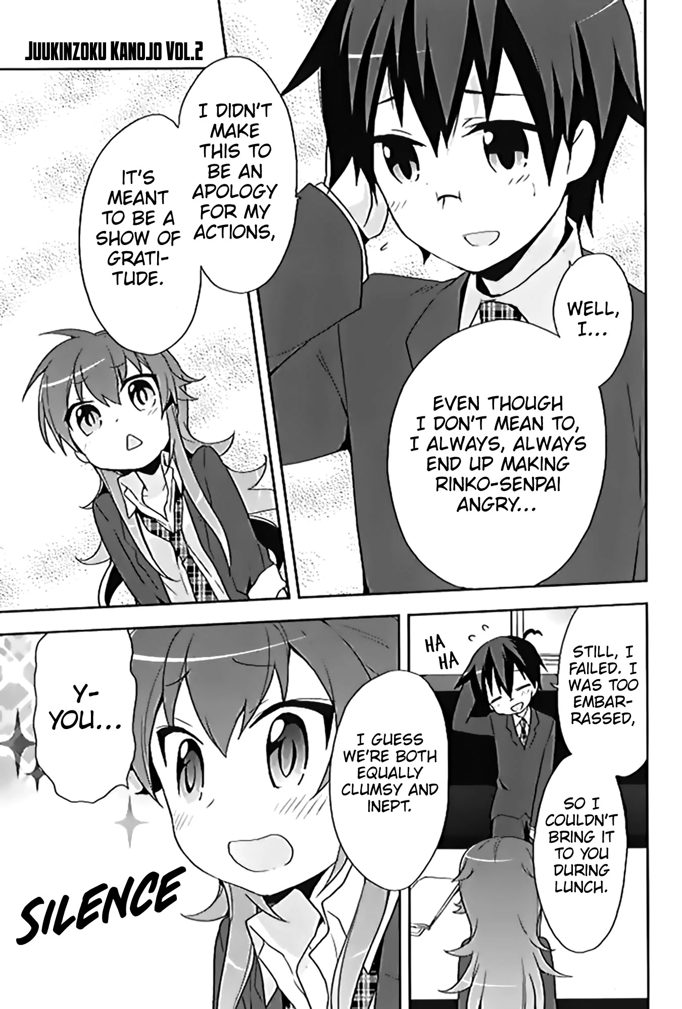 Juukinzoku Kanojo Chapter 14 page 9 - Chapter 14: You're damn good!