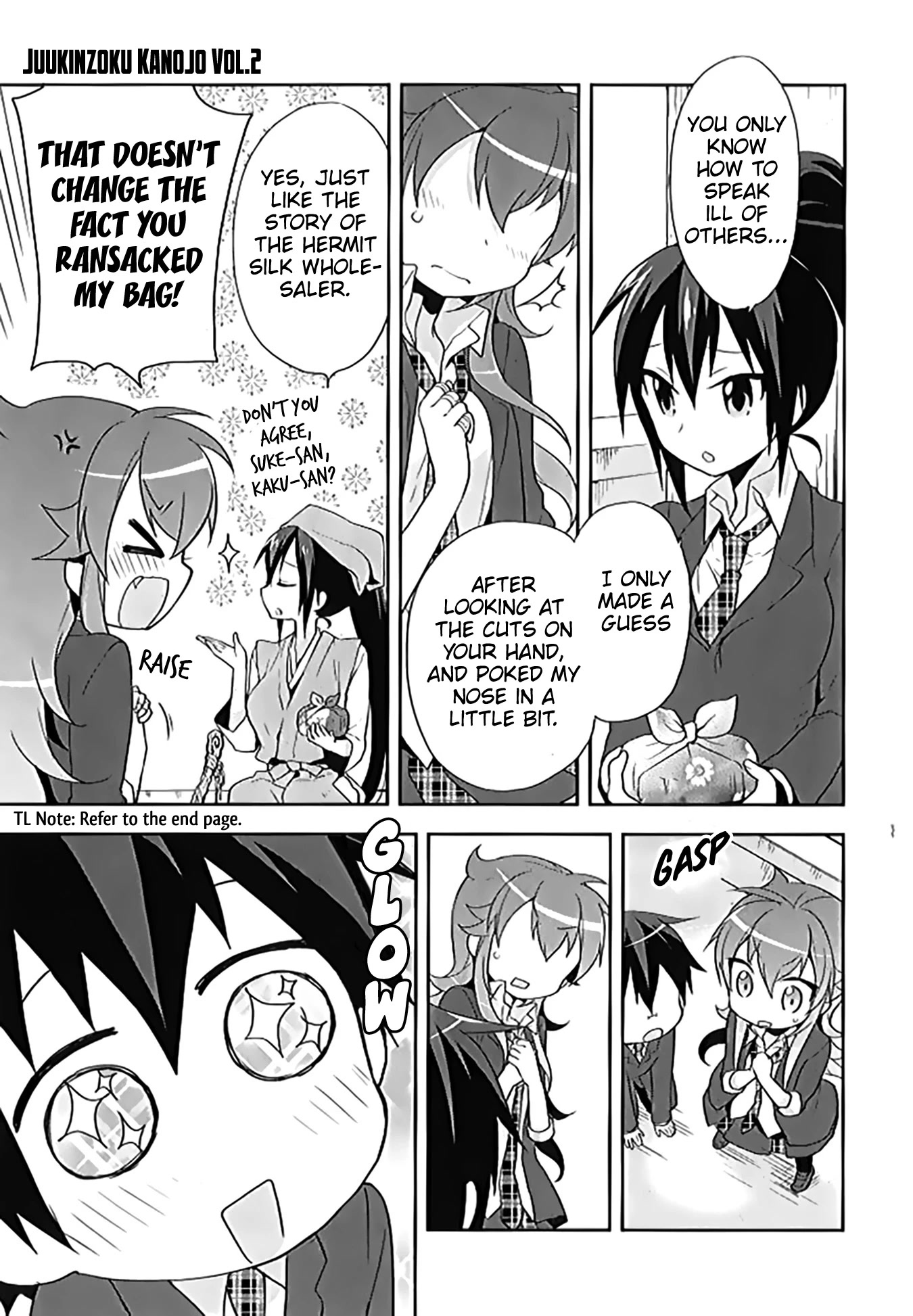 Juukinzoku Kanojo Chapter 15 page 14 - Chapter 15: How did it taste?