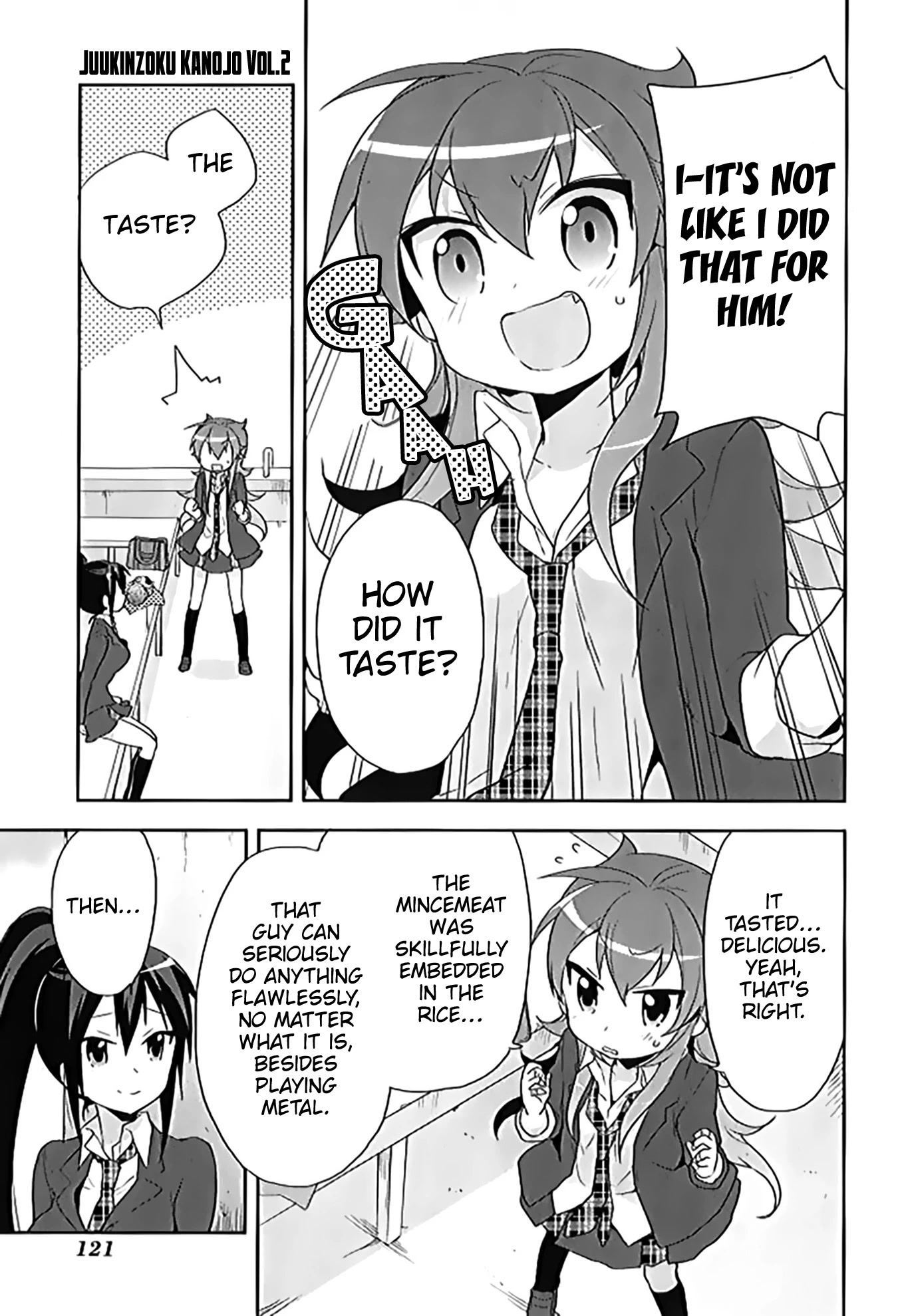 Juukinzoku Kanojo Chapter 15 page 8 - Chapter 15: How did it taste?