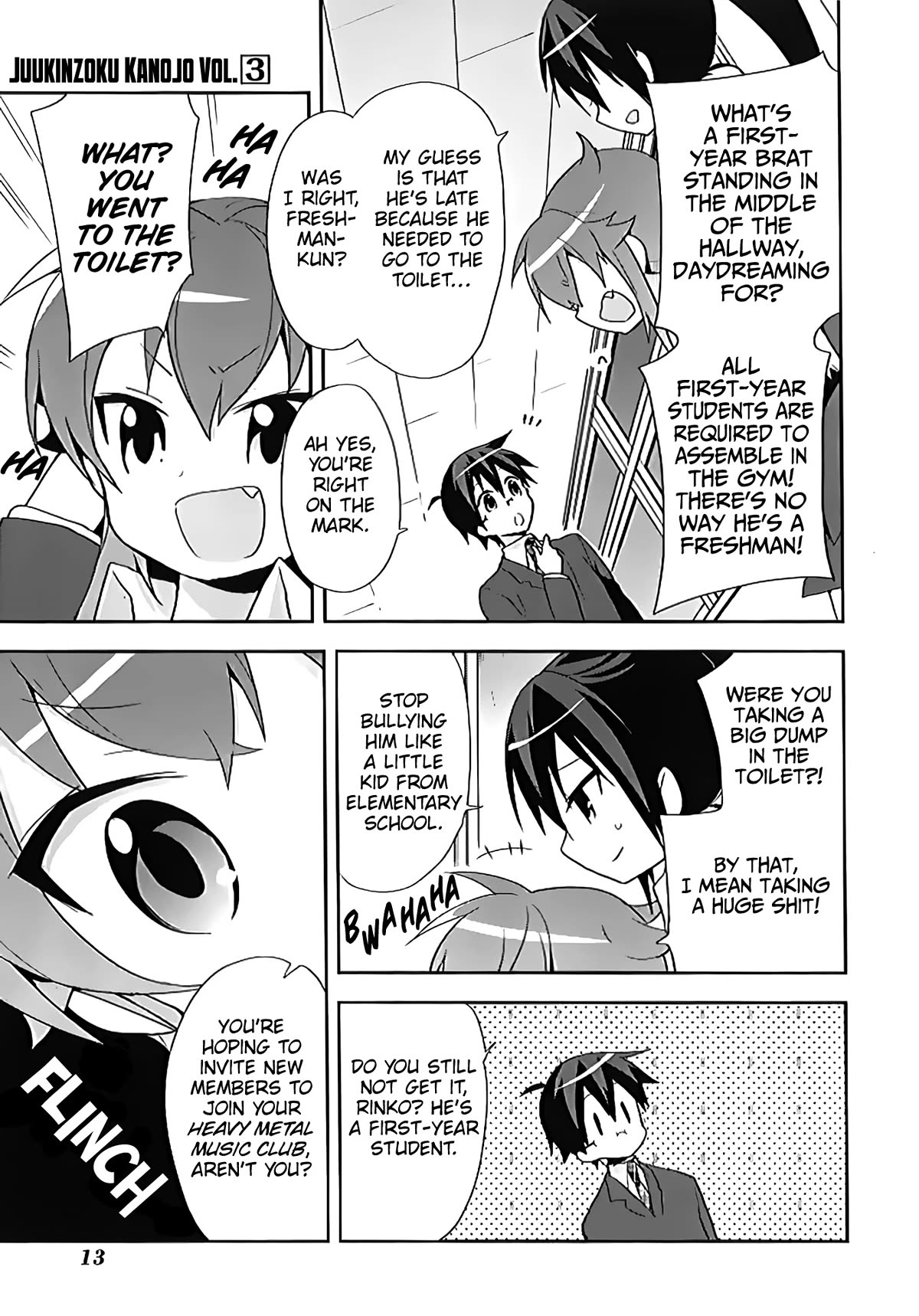 Juukinzoku Kanojo Chapter 16 page 16 - Chapter 16: Speech or Die!