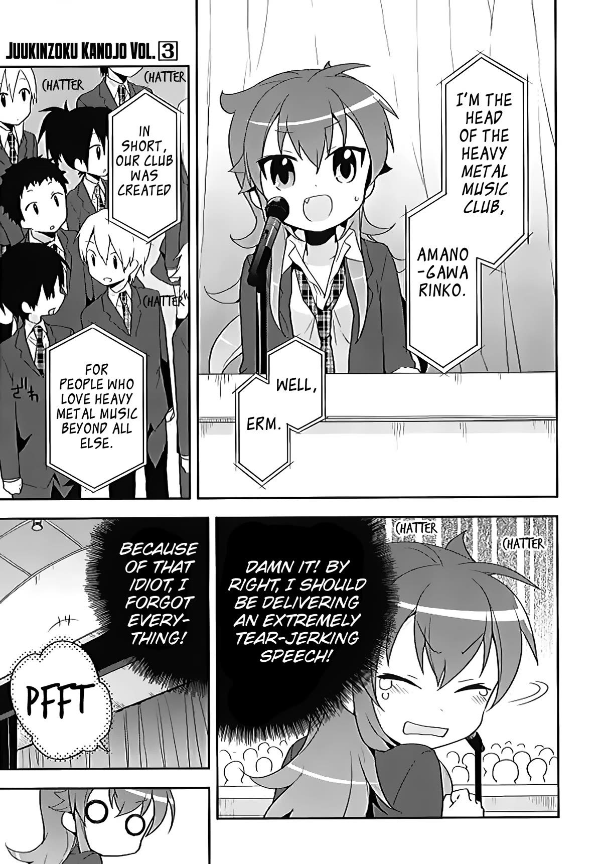 Juukinzoku Kanojo Chapter 16 page 22 - Chapter 16: Speech or Die!