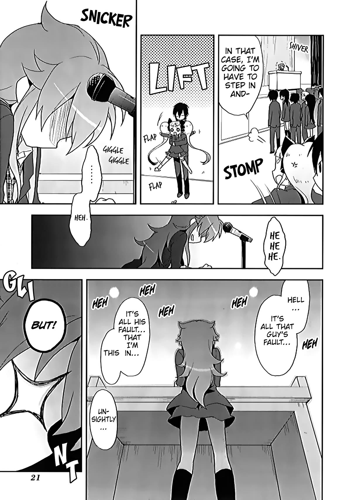 Juukinzoku Kanojo Chapter 16 page 24 - Chapter 16: Speech or Die!