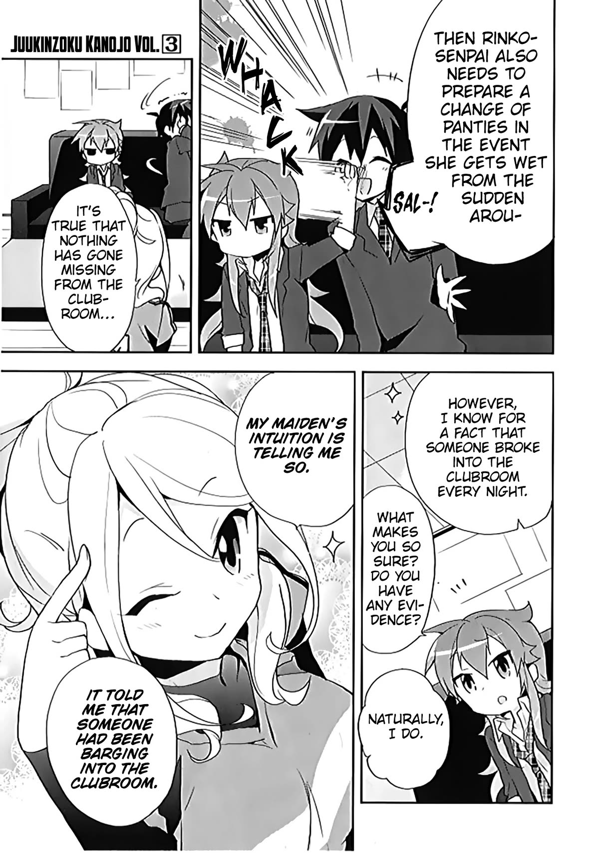 Juukinzoku Kanojo Chapter 17 page 16 - Chapter 17: I’ll turn you scoundrels into wax dolls…