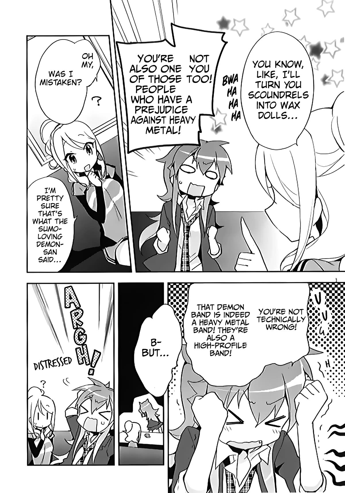 Juukinzoku Kanojo Chapter 17 page 19 - Chapter 17: I’ll turn you scoundrels into wax dolls…