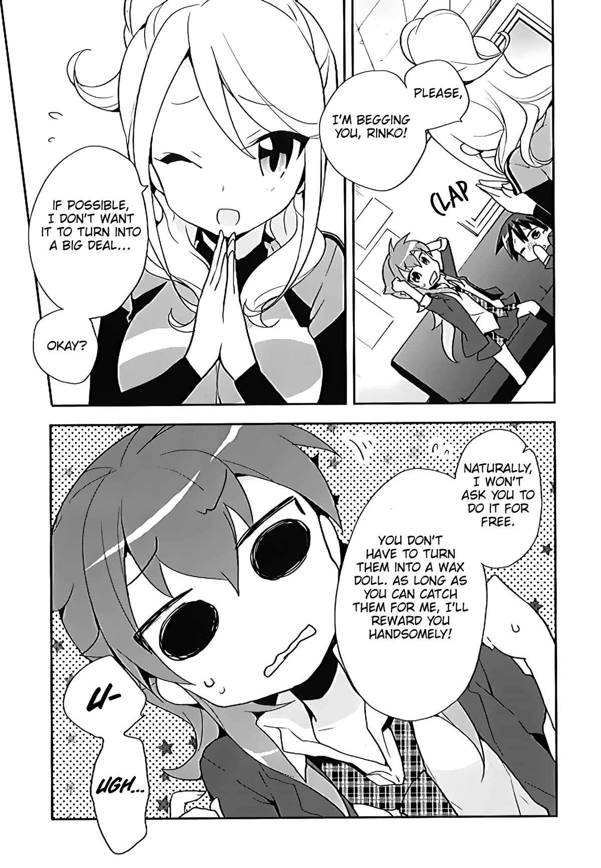 Juukinzoku Kanojo Chapter 17 page 20 - Chapter 17: I’ll turn you scoundrels into wax dolls…
