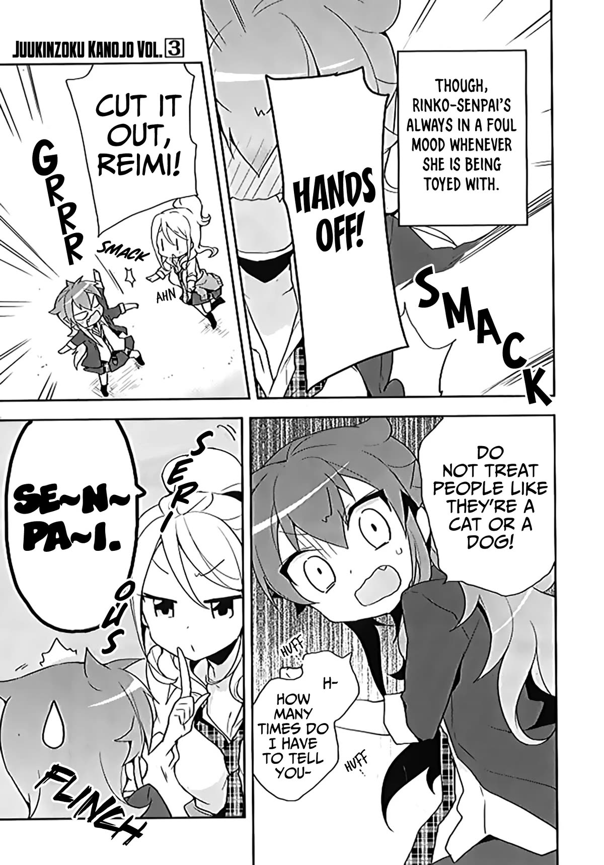 Juukinzoku Kanojo Chapter 17 page 8 - Chapter 17: I’ll turn you scoundrels into wax dolls…