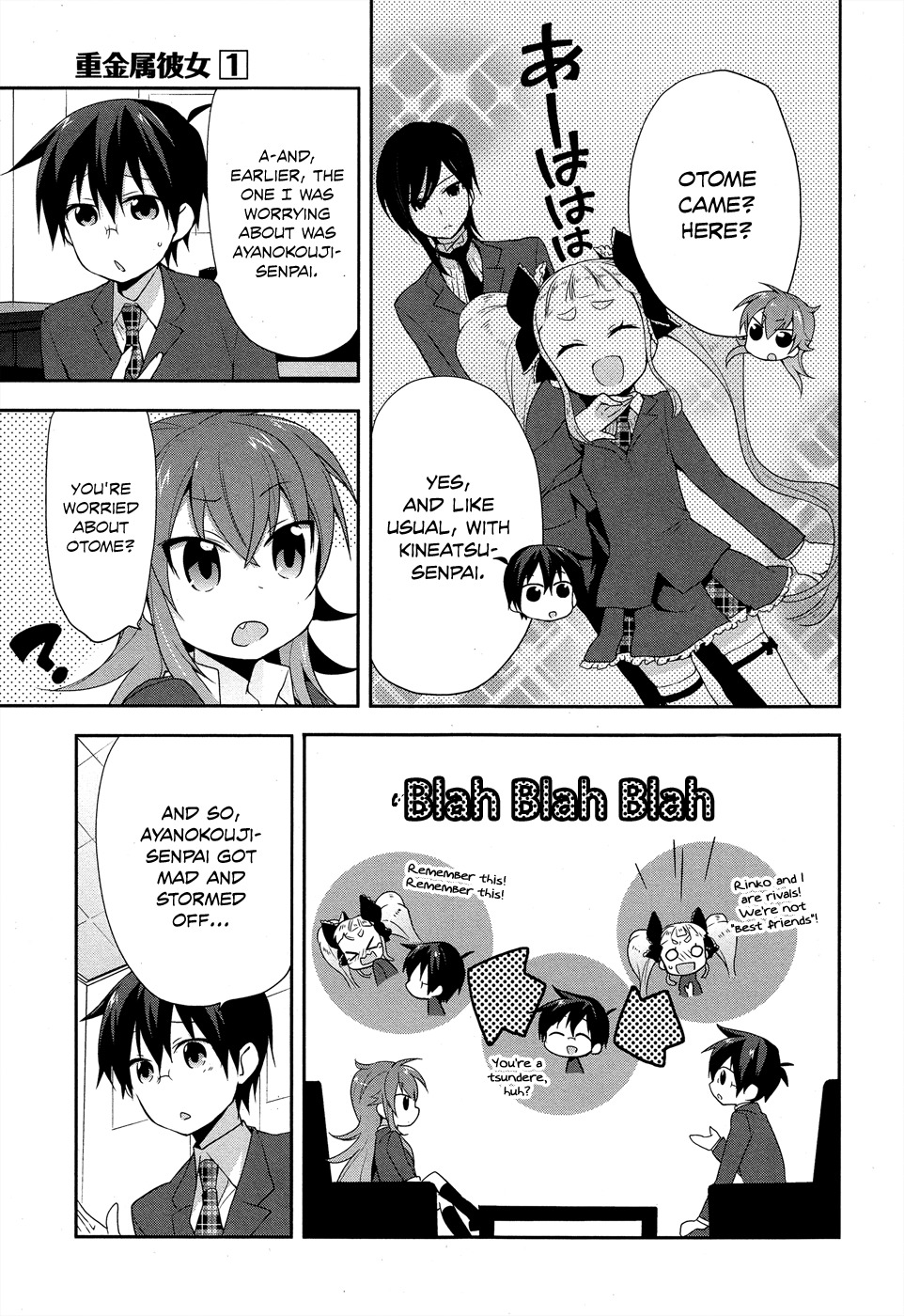 Juukinzoku Kanojo Chapter 7 page 7 - Chapter 7: I'm the Devil's Child!