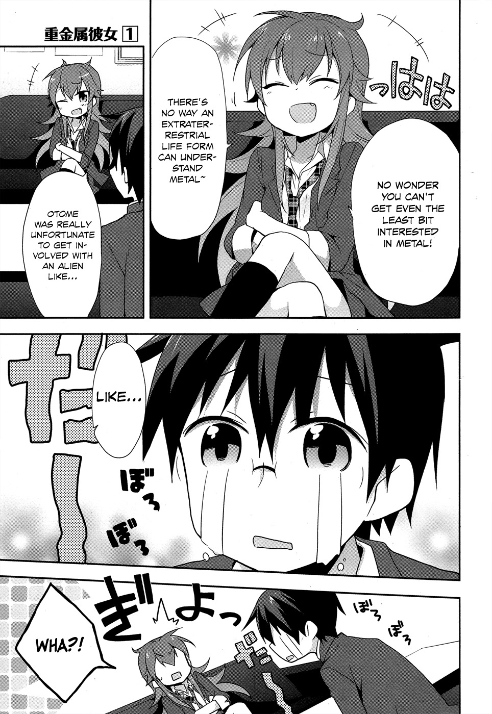 Juukinzoku Kanojo Chapter 7 page 9 - Chapter 7: I'm the Devil's Child!