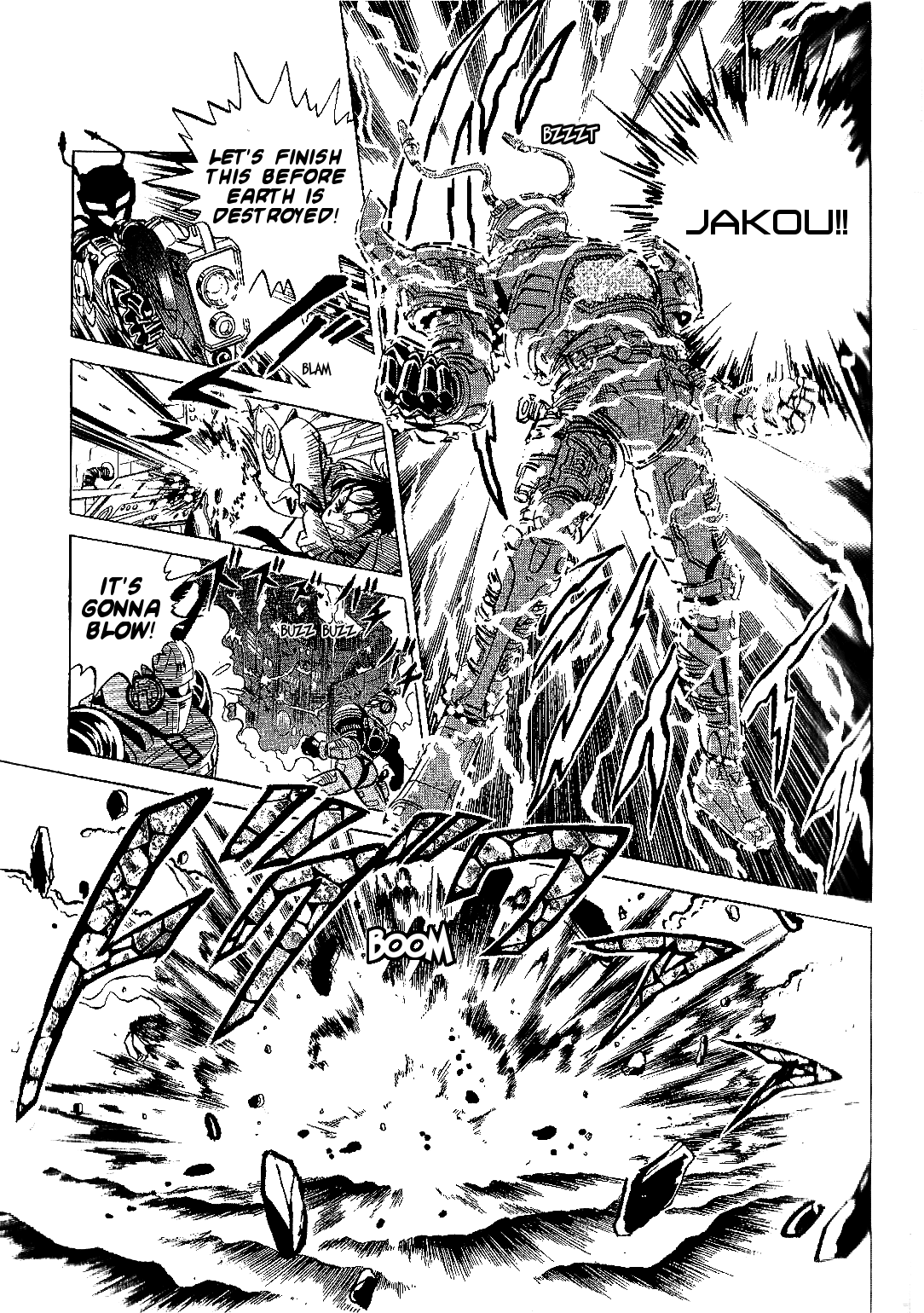 Juukou B-Fighter Chapter 11 page 5 - Chapter 11: Operation Freeze Earth!
