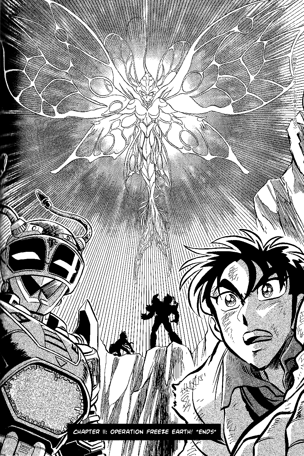 Juukou B-Fighter Chapter 11 page 8 - Chapter 11: Operation Freeze Earth!