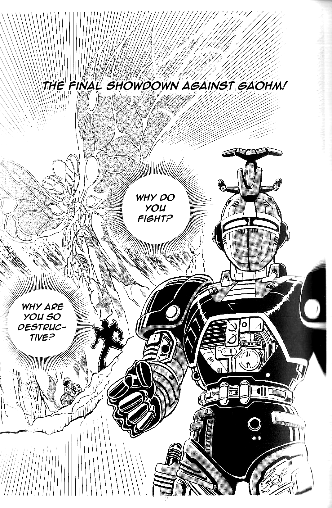 Juukou B-Fighter Chapter 12 page 1 - Chapter 12: The Final Showdown Against Gaohm!