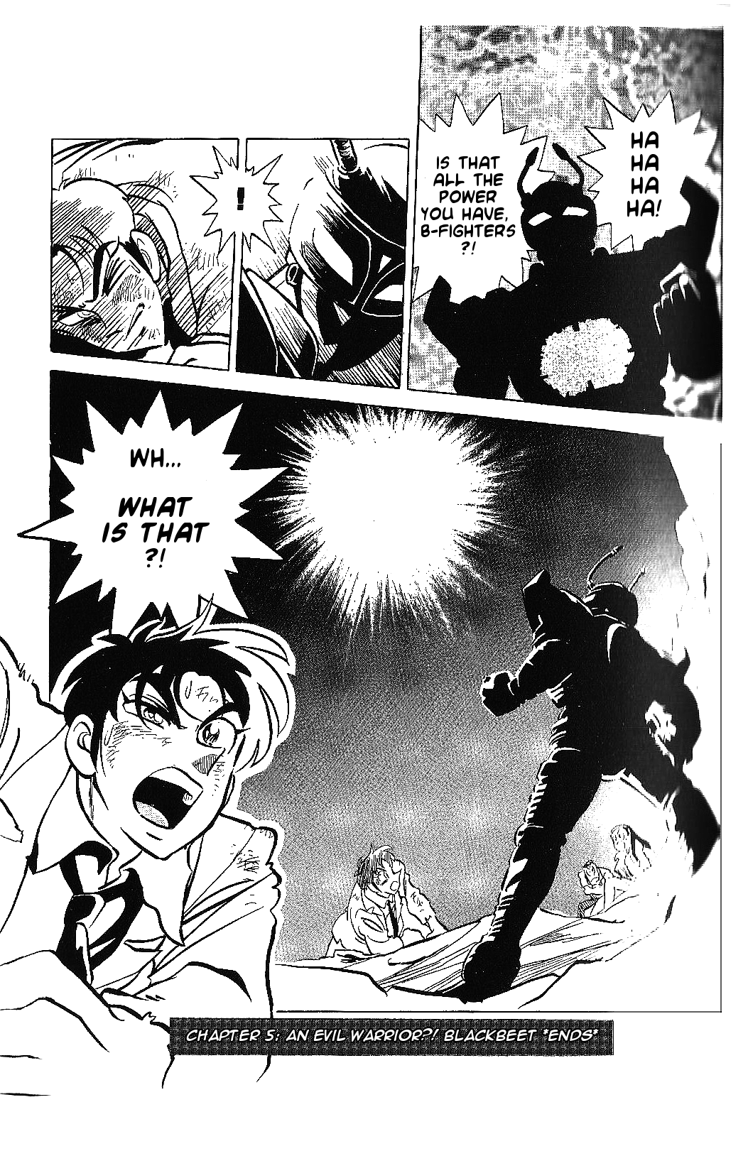 Juukou B-Fighter Chapter 5 page 10 - Chapter 5: An Evil Warrior?! BlackBeet