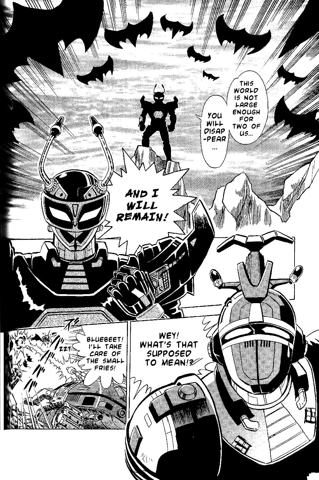 Juukou B-Fighter Chapter 6 page 5 - Chapter 6: New Weapon!! Stinger Drill