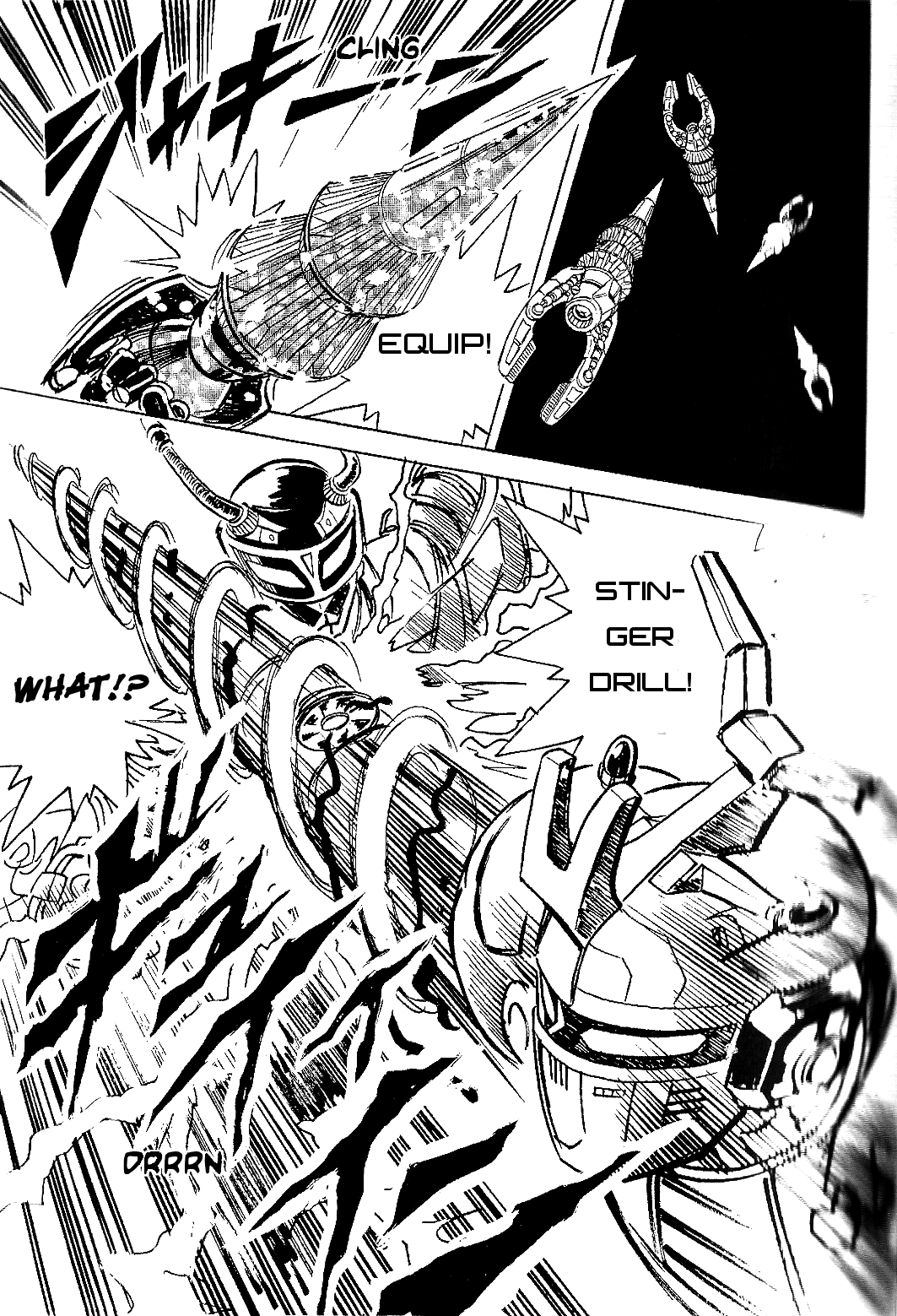 Juukou B-Fighter Chapter 6 page 8 - Chapter 6: New Weapon!! Stinger Drill