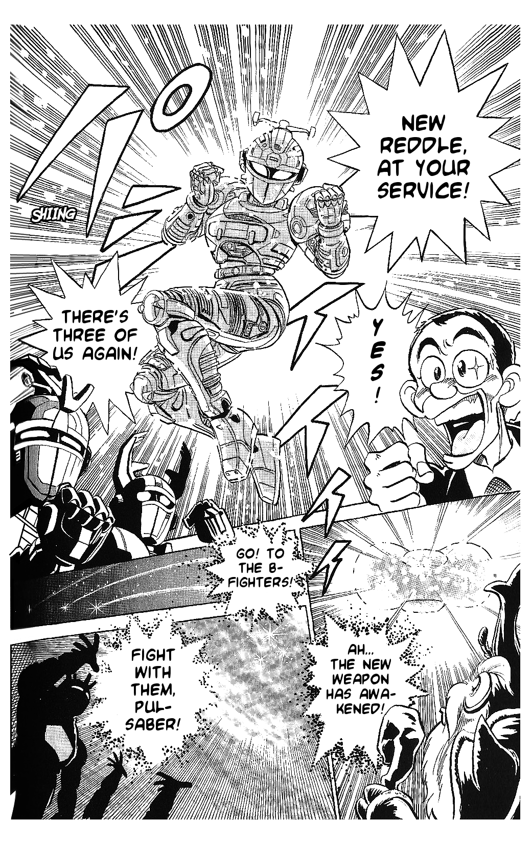 Juukou B-Fighter Chapter 7 page 6 - Chapter 7: New Reddle, At Your Service