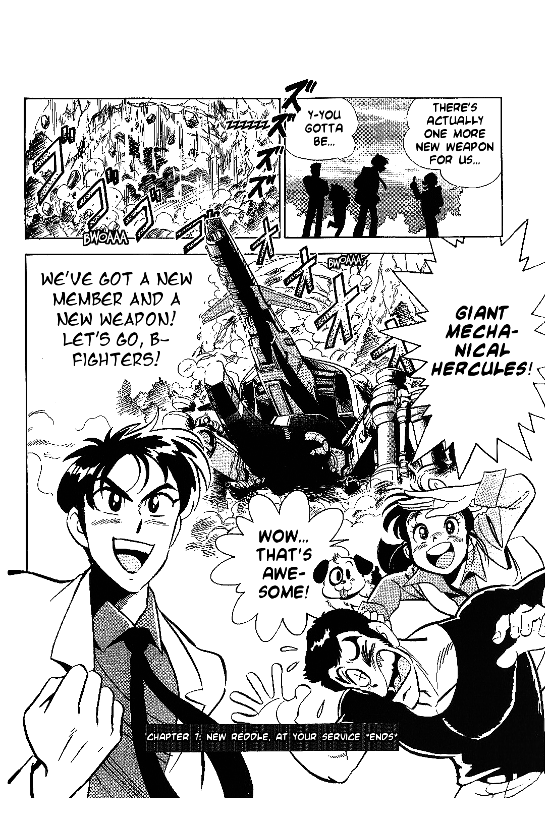 Juukou B-Fighter Chapter 7 page 8 - Chapter 7: New Reddle, At Your Service