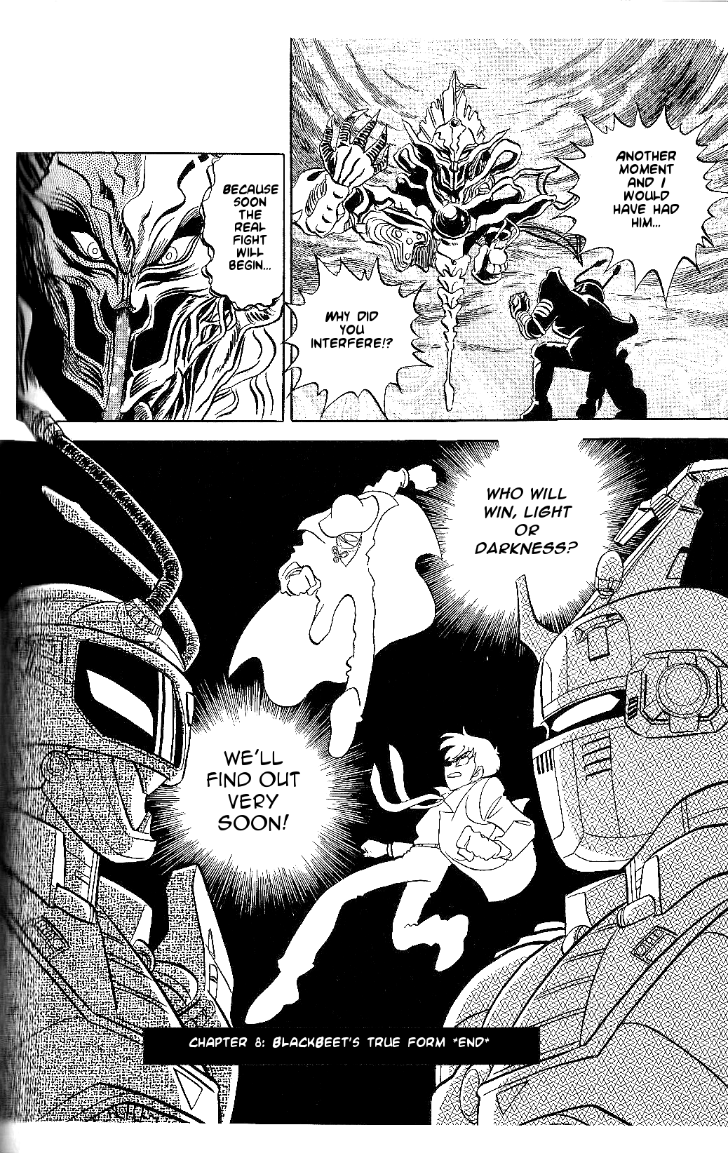 Juukou B-Fighter Chapter 8 page 8 - Chapter 8: BlackBeet's True Form