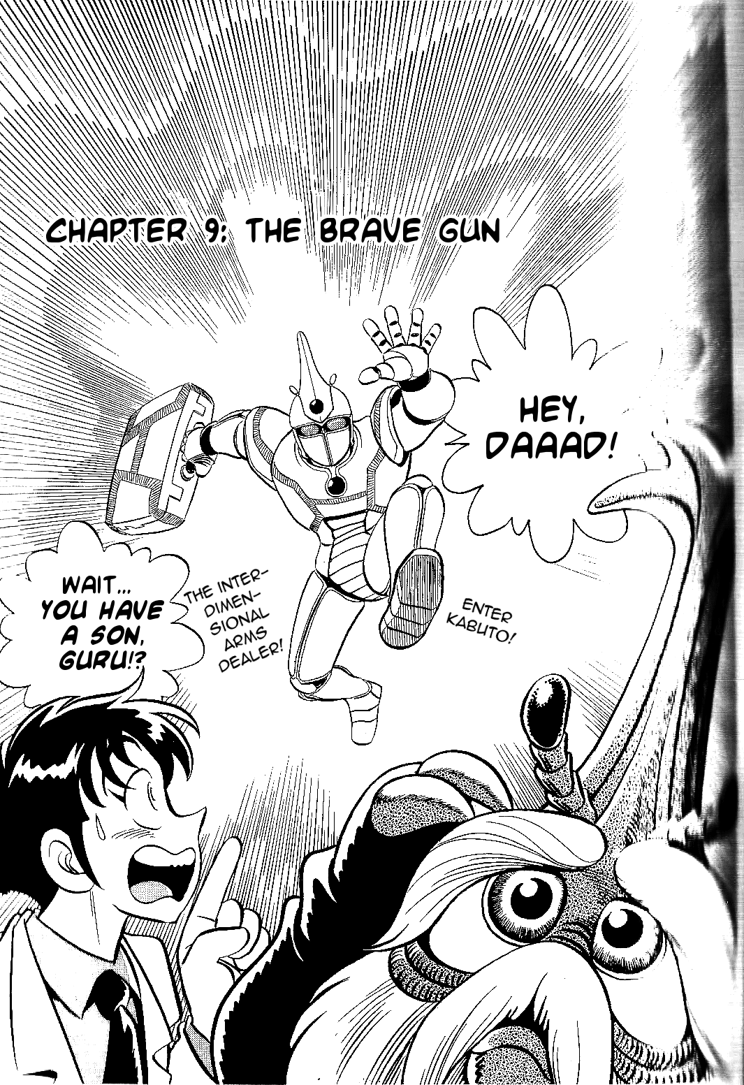 Juukou B-Fighter Chapter 9 page 1 - Chapter 9: The Brave Gun