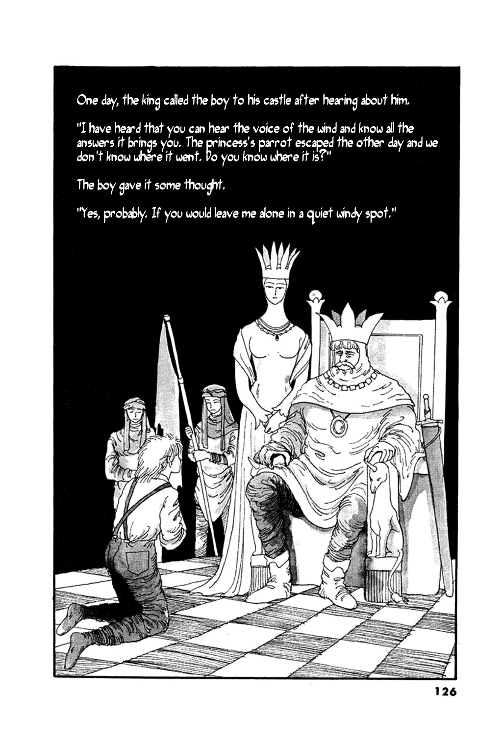 Juusanyasou Kidan Chapter 4 page 4 - Chapter 4: Gold Thread, Silver Wind