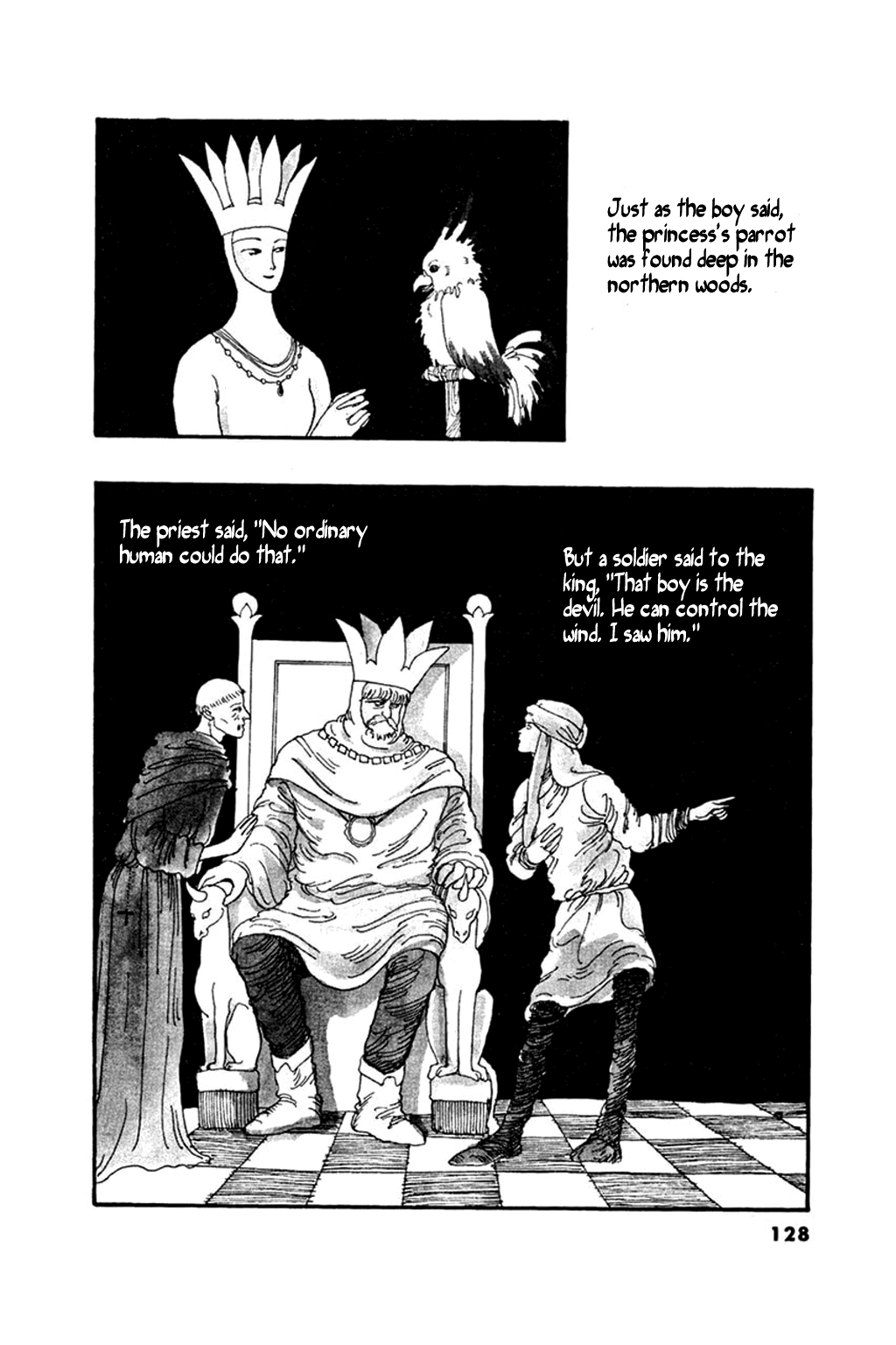 Juusanyasou Kidan Chapter 4 page 6 - Chapter 4: Gold Thread, Silver Wind