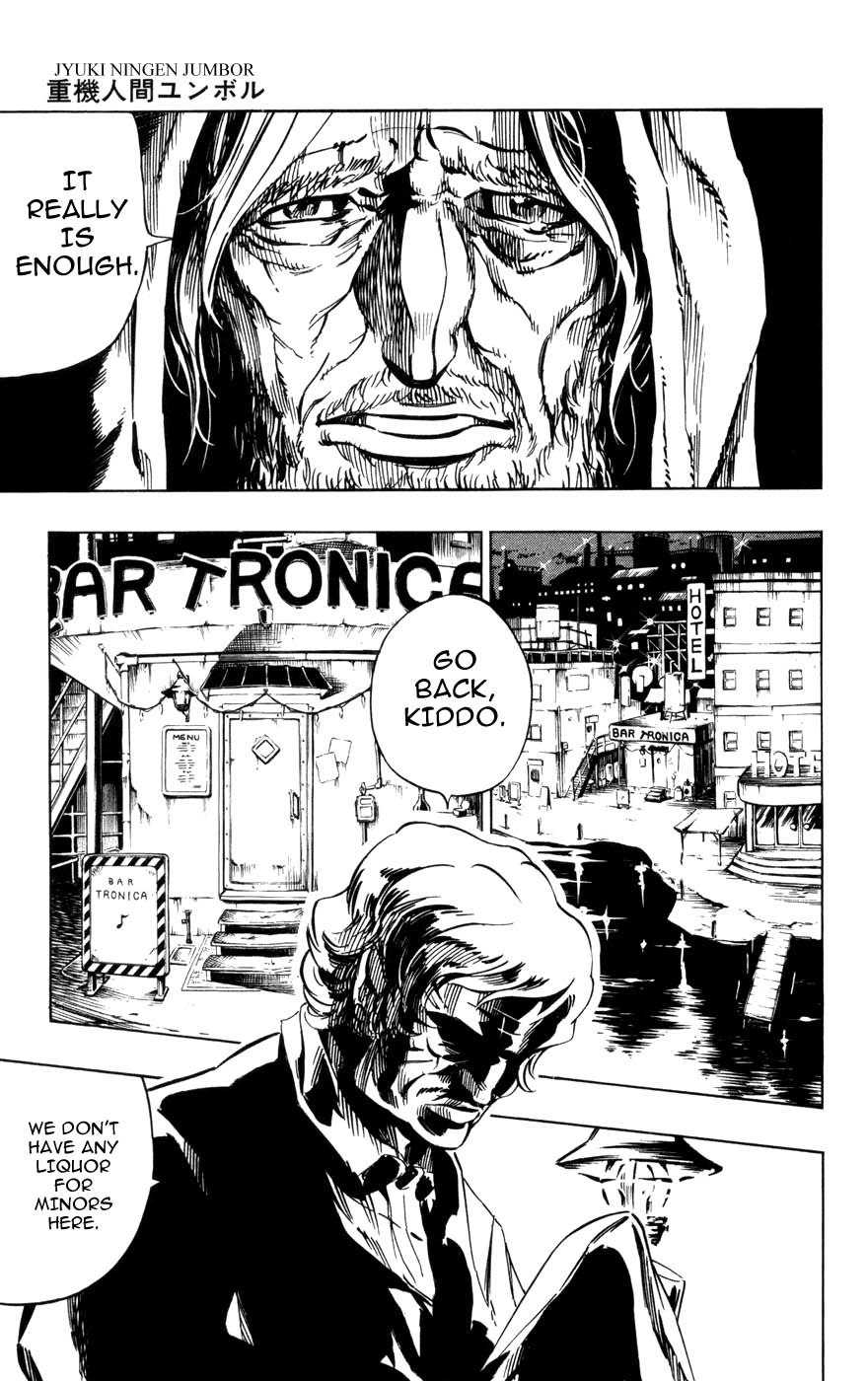 Jyuki Ningen Jumbor Chapter 1 page 34 - Chapter 1: The Birth of Jumbor